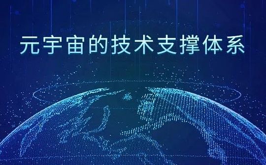 科普：元宇宙的技术支撑体系