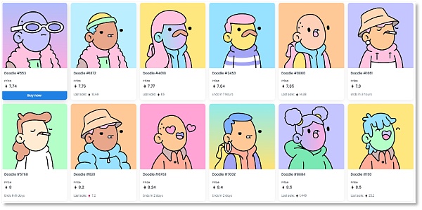三大蓝筹NFT熊市融资 谁能熬过寒冬？
