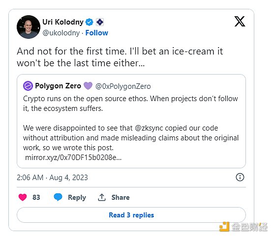 Polygon、zkSync 和 Starknet 因这个原因而战