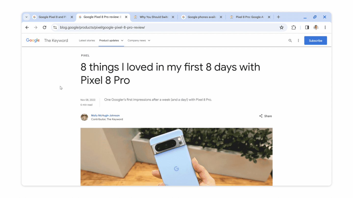 谷歌 Chrome 浏览器宣布引入 3 大生成式 AI 能力,浏览器 AI 革命开始了?