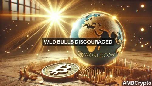 Worldcoin与比特币价格趋势分析：链上活动减弱暗示潜在风险