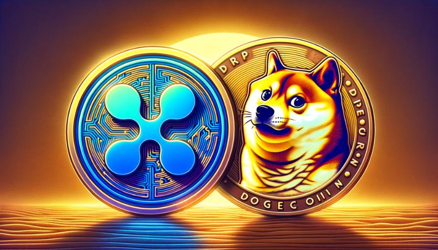 狗狗币的流星般崛起:在惊人的价格飙升中超越XRP