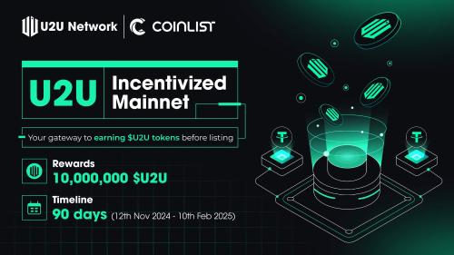 CoinList与U2U Network合作推出DePIN市场上市前活动