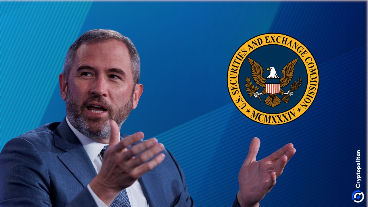 Ripple CEO称SEC干预前XRP为第二大加密货币，表达对监管不满