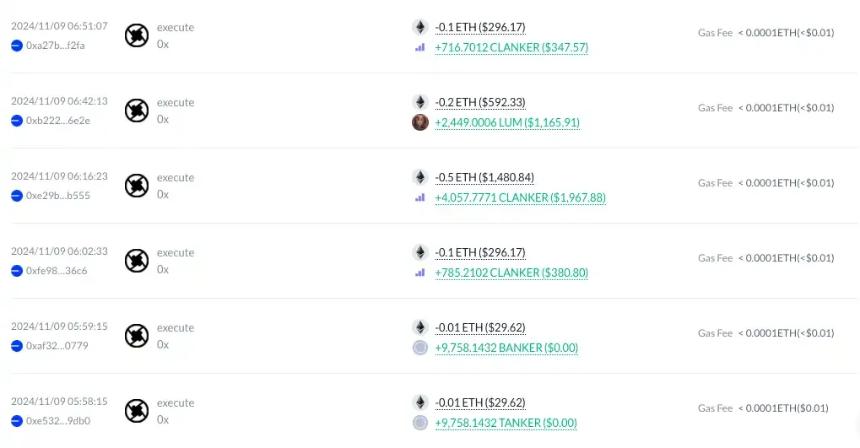 0.1ETH变84万美金，聪明钱如何通过Base一夜暴富？