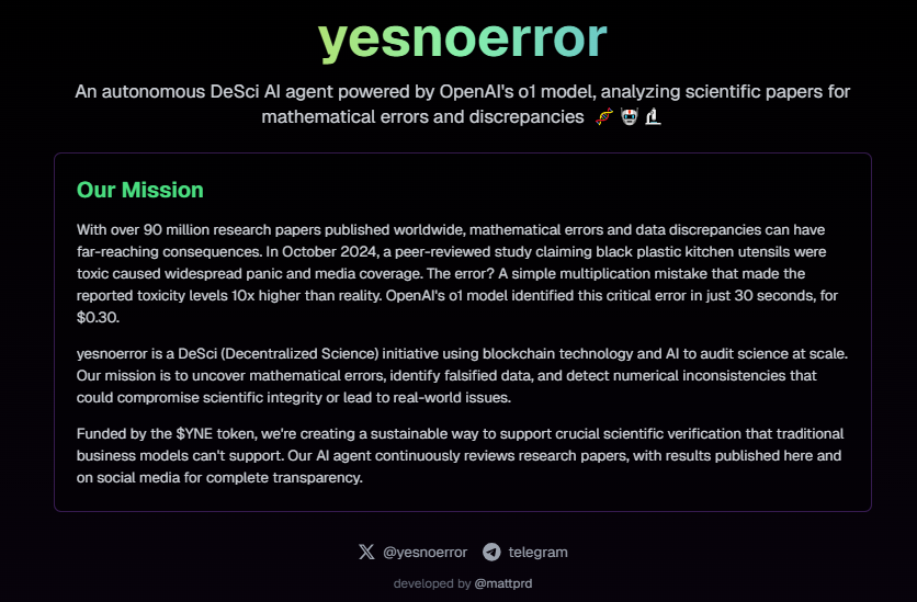 AI审查科学论文,YesNoError是新风口还是伪需求?