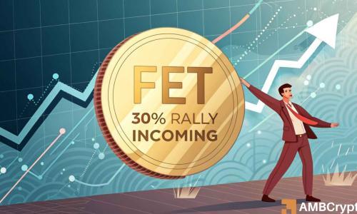 FET加密货币24小时内上涨7.5%，未来或将继续飙升30%至2.05美元