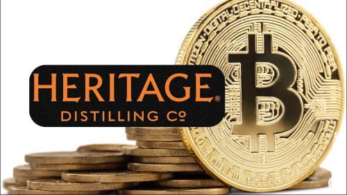 Heritage Distillers宣布接受比特币支付并纳入国库管理