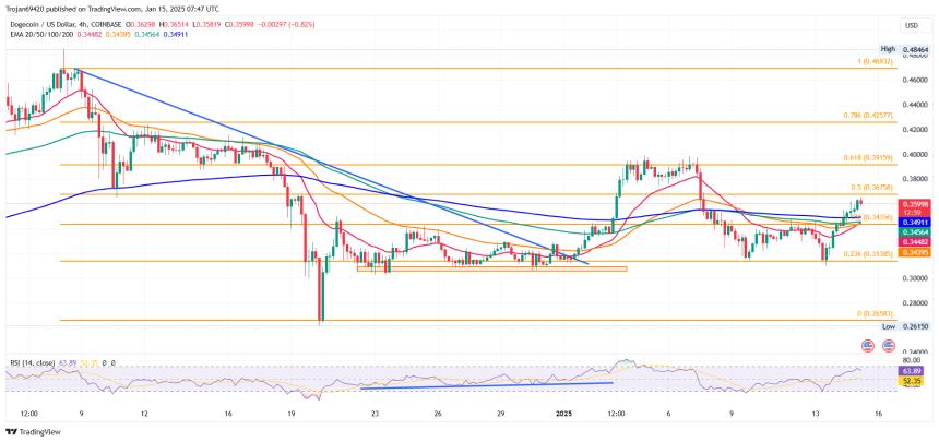 Dogecoin Price Chart