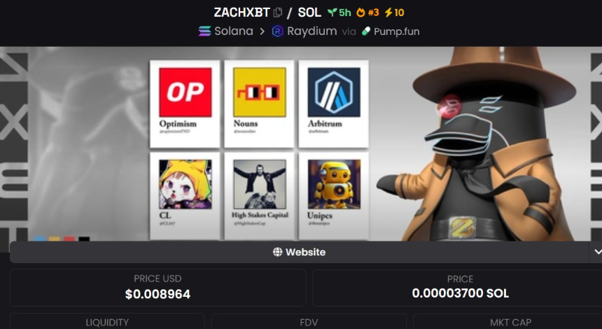 ZachXBT和价值390万美元的Meme币：屠龙者反成恶龙？