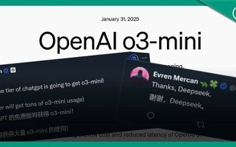 OpenAI发布首个免费推理模型o3-mini，CEO反思不开源策略