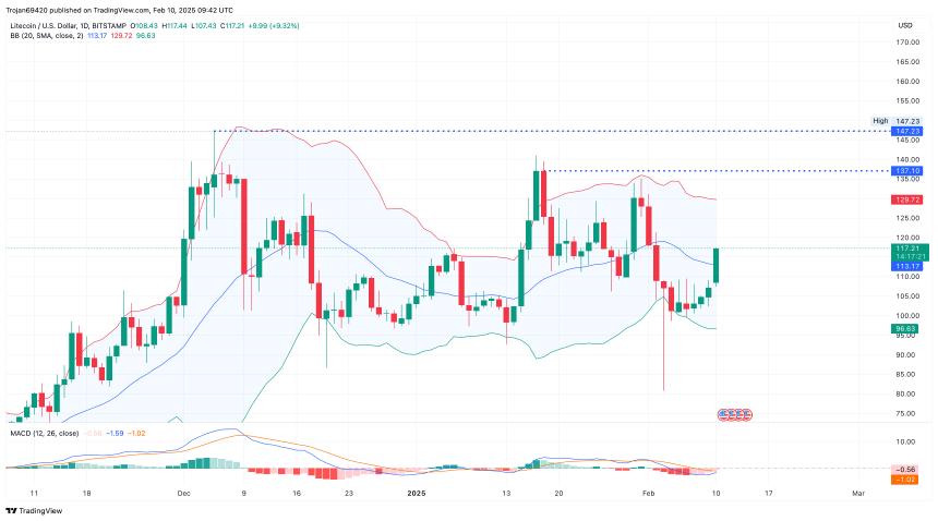 Litecoin Price Chart