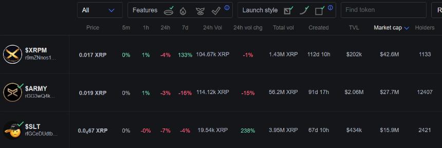 Meme coin on XRP Ledger