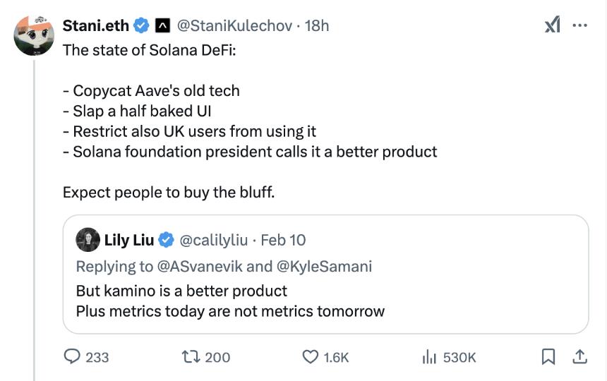 Aave是否应进军Solana?DeFi生态的较量与信任成本的权衡