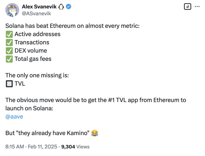 Aave是否应进军Solana?DeFi生态的较量与信任成本的权衡