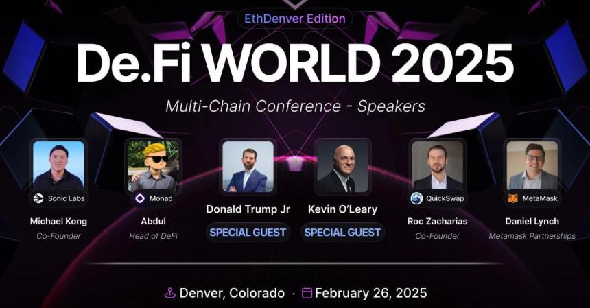 特朗普长子 ETH Denver 2025 对话全文:建议新人小额进场,持续学习 DeFi