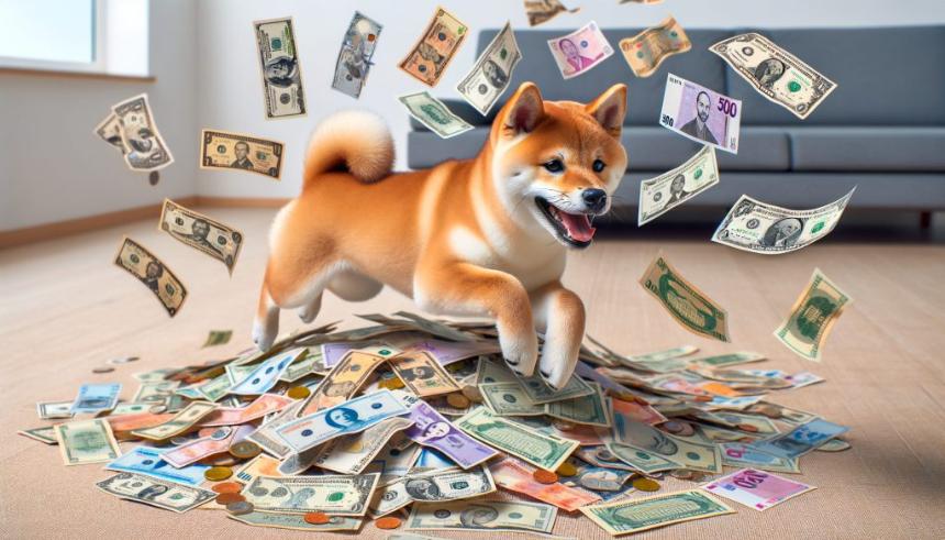 shiba inu money