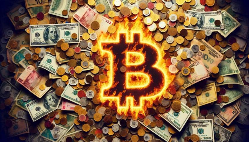 bitcoin fire