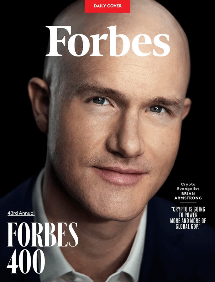 从糖果小贩到加密富豪，Coinbase创始人的创业秘诀与行业预言