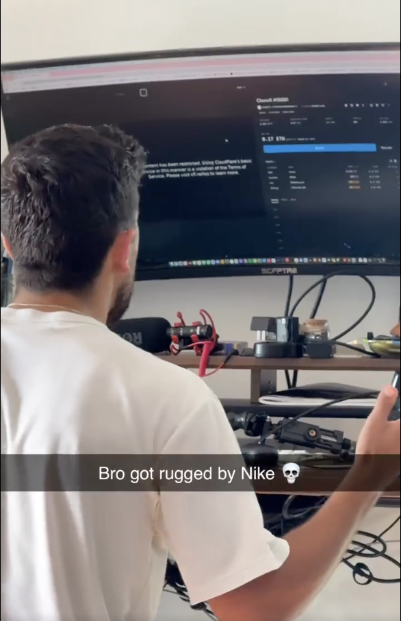 耐克NFT「元数据Rug」风波：谁为「消失的小图片」买单？