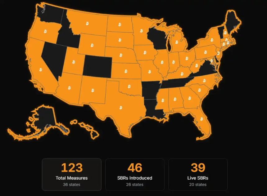 亚利桑那州领跑，美国多州加速比特币战略储备立法进程