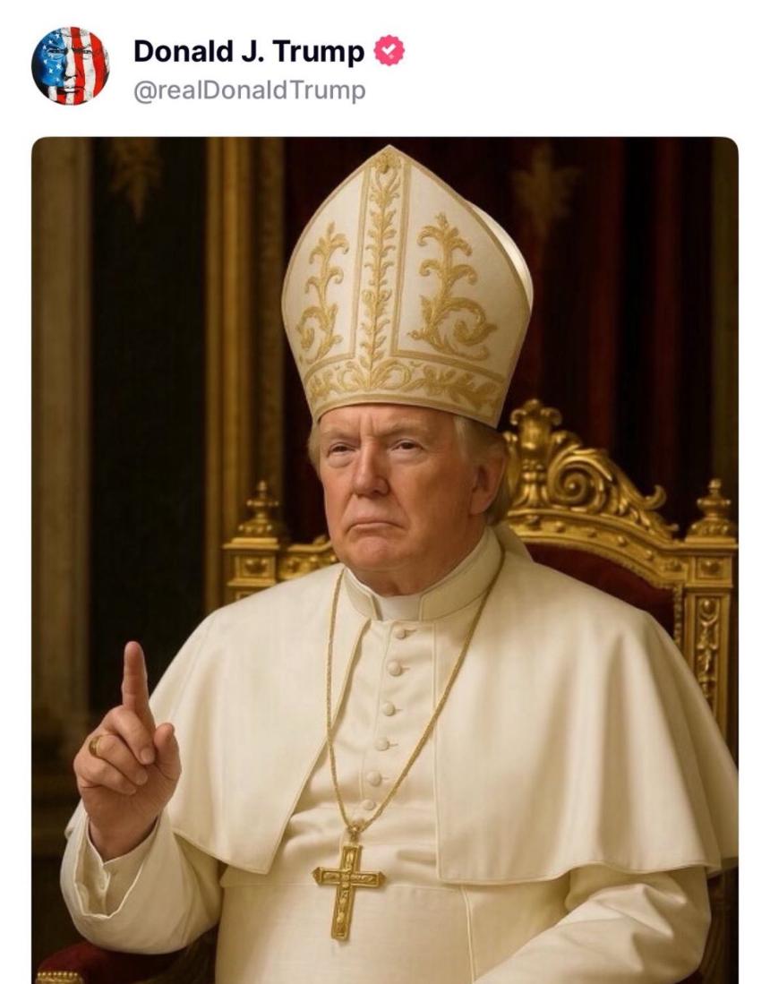 Vice President JD Vance defends Trump’s AI Pope post amid backlash.