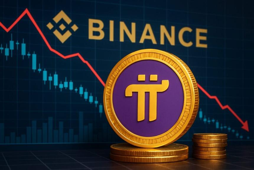 Binance标志与Pi硬币符号