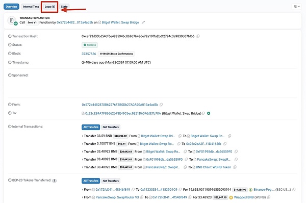 MistTrack：跨链协议分析系列之 Bitget Swap