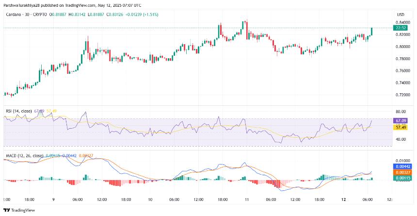  Cardano（ADA）5月13日的价格预测 