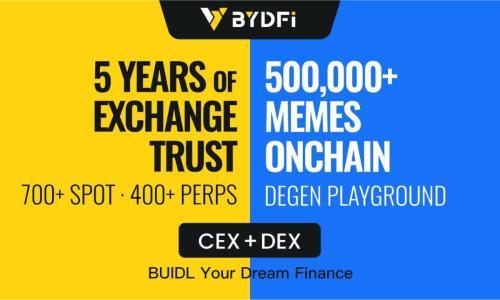 MoonX：BYDFi 推出链上交易引擎，打通 CEX 与 DEX 的桥梁