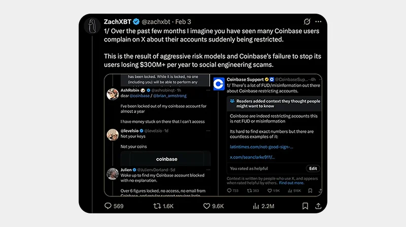 ZachXBT Guide - Coinbase