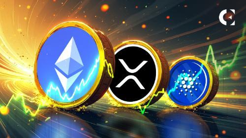 以太坊测试关键趋势线，XRP与ADA或迎突破性上涨