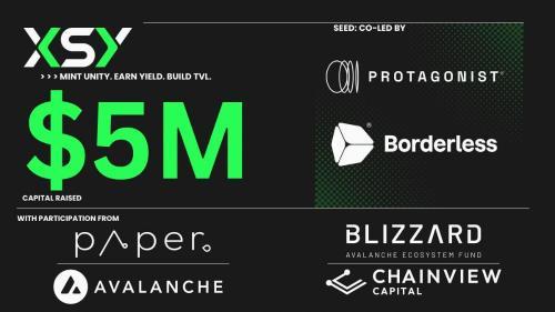 XSY在Avalanche区块链推出数字合成美元Unity ($UTY),完成500万美元融资以加速DeFi基础设施发展