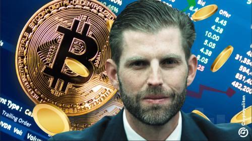 埃里克·特朗普称全球掀起比特币囤积热潮,其家族加密货币投资引发争议