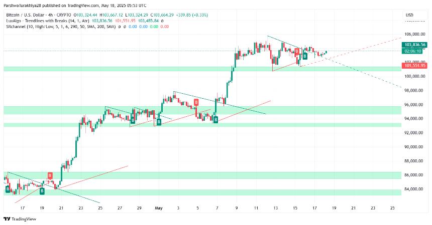 比特币价格动态（来源：TradingView）