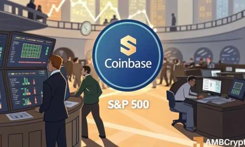 Coinbase股价在数据泄露事件中逆势上涨，标普500指数提振投资者信心