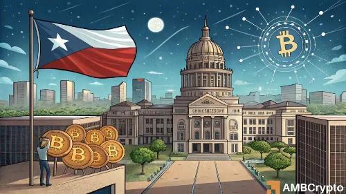 德克萨斯州比特币储备法案通过关键投票，或成美国第二个实施州级储备的州