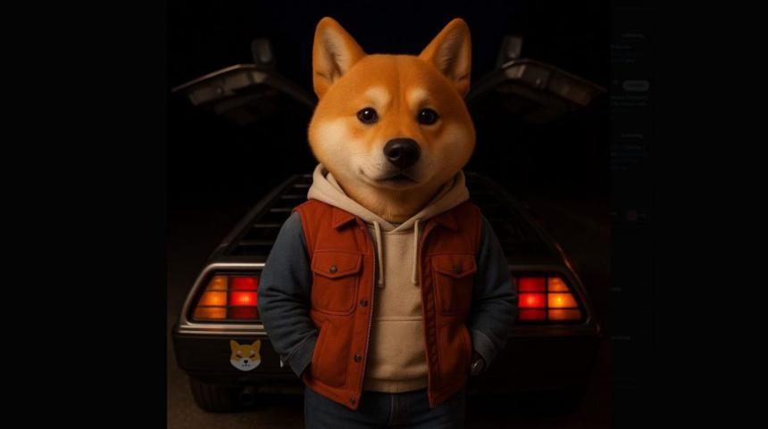 Shiba Inu Marty McFly Saylor reply