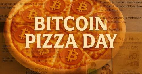 比特币披萨日：10,000 BTC换两份披萨的传奇交易迎来15周年