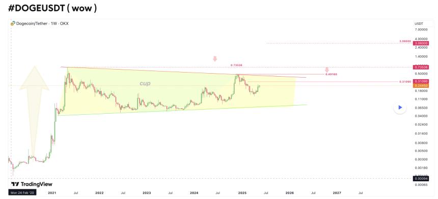 狗狗币 chart by Akbar Karimzsfeh