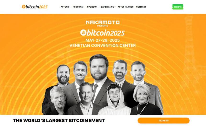  拉斯维加斯比特币会议引发 1200 亿美元机构投资者涌入，BTC 有望上涨至 20 万美元 