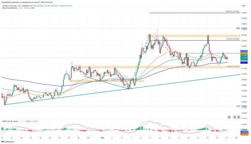 Cardano Price Chart