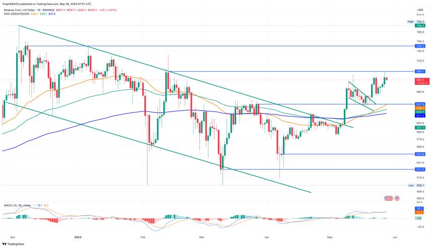 Binance Coin Price Chart