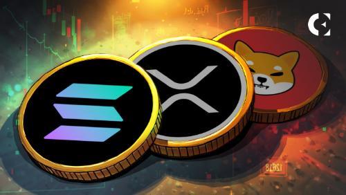 山寨币走势分化：XRP 接近突破水平，Solana 保持关键支撑，Shiba <span class='keyword'>Inu</span> 发出看跌警告