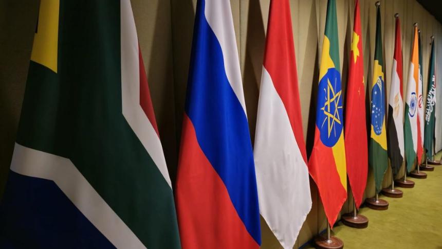 BRICS Plus Countries flags