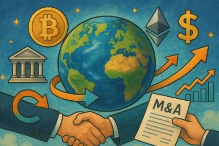 Robinhood斥资2亿美元收购Bitstamp，解析2025年加密行业五大关键并购案例