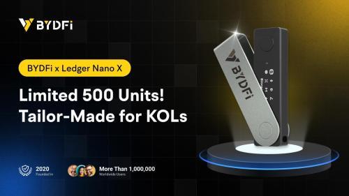 BYDFi 联手 Ledger 推出限量版 BYDFi x Ledger Nano X 全球活动