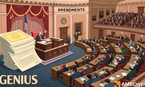 GENIUS法案面临60多项修正案挑战:两党谈判激烈,稳定币监管成焦点