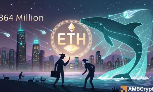 以太坊鲸鱼24小时豪掷3.64亿美元,ETH为何仍未迎来大幅反弹?