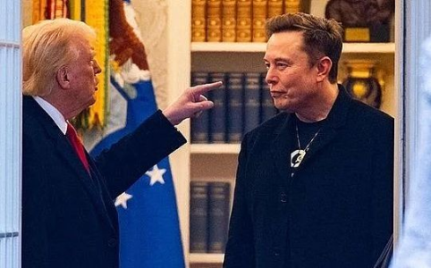 马斯克与特朗普关系破裂：特斯拉市值单日蒸发1500亿美元